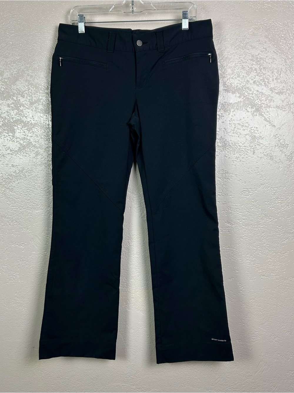 Columbia Black Boot-Cut Outdoor Stretch Pants